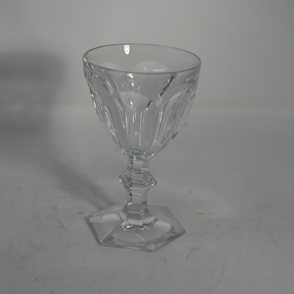 One Baccarat Harcourt 1841 Crystal Goblets 5.25 Inch France